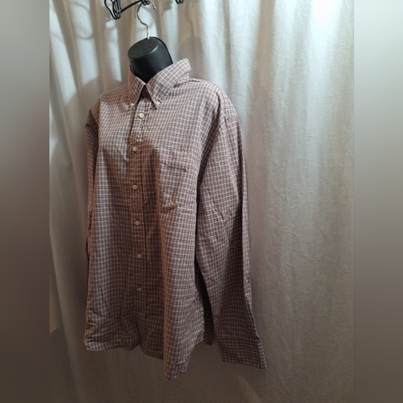 Dockers plaid button-down shirt XL - Picture 3 of 5
